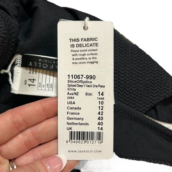 NWT Women's Seafolly One Piece Swimsuit - Picture 6 of 6